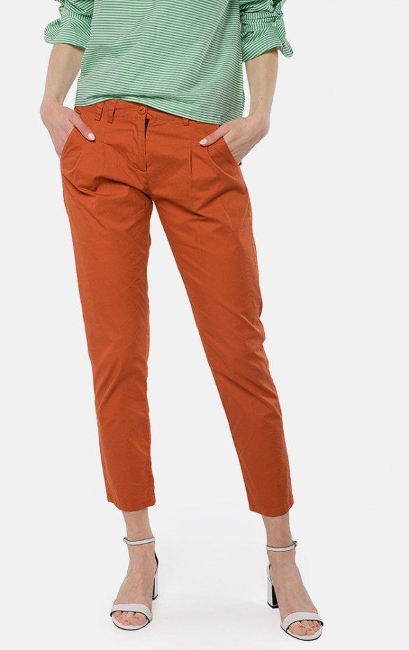 женские брюки Оранжевые